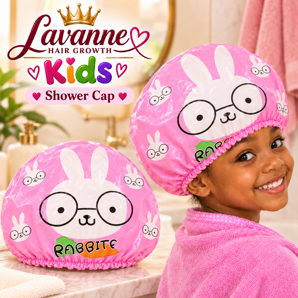 Kids shower caps