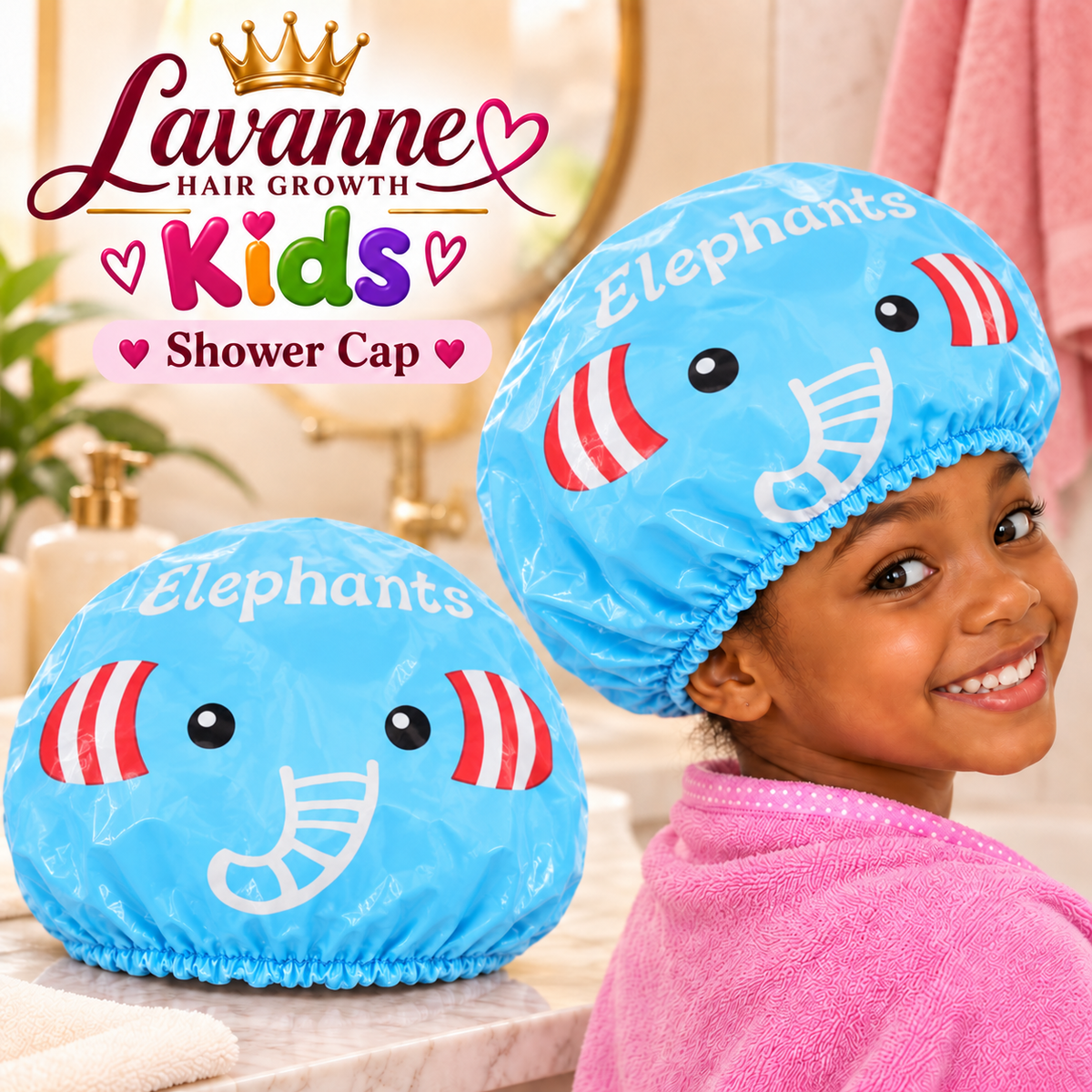 Kids Shower Caps