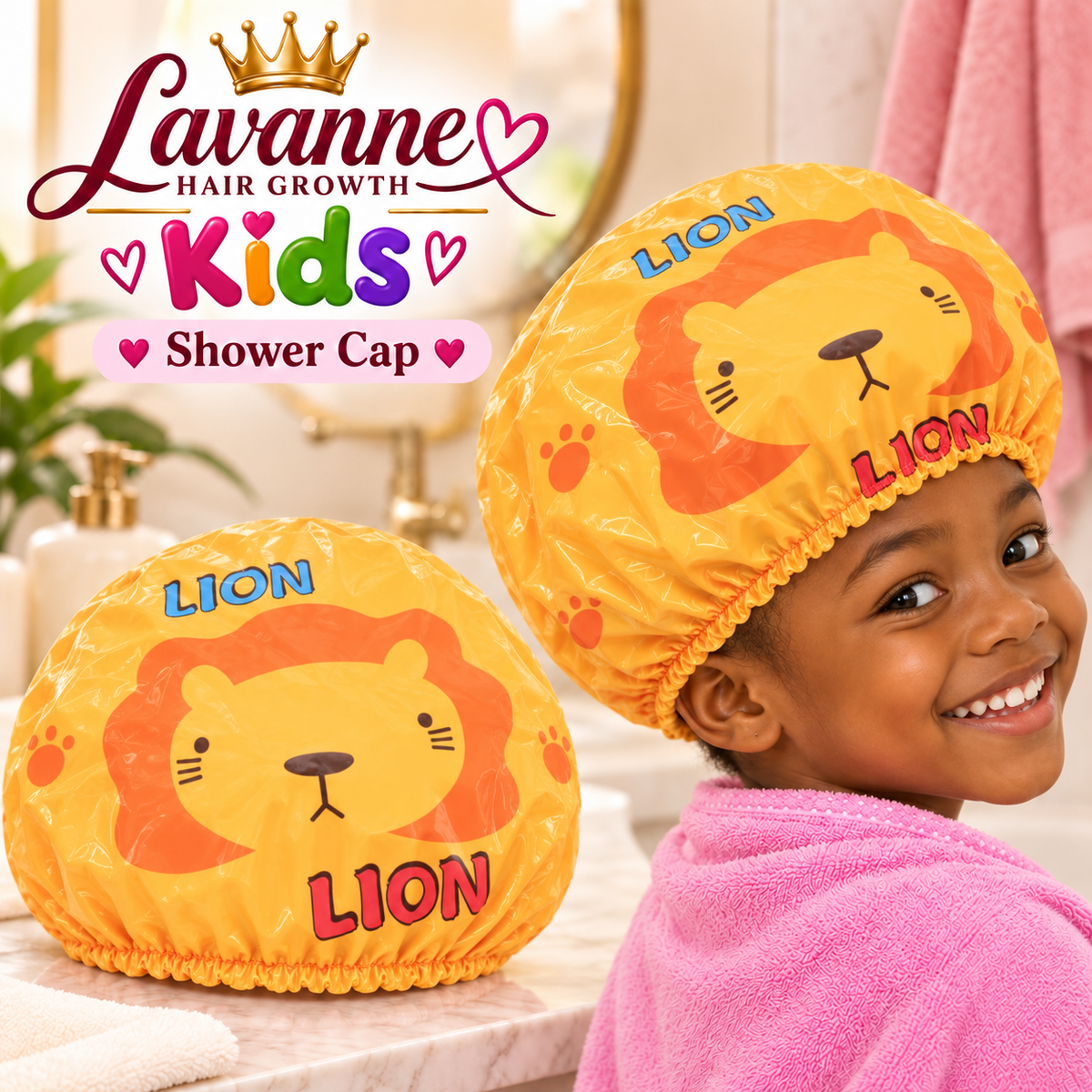 Kids Shower Caps